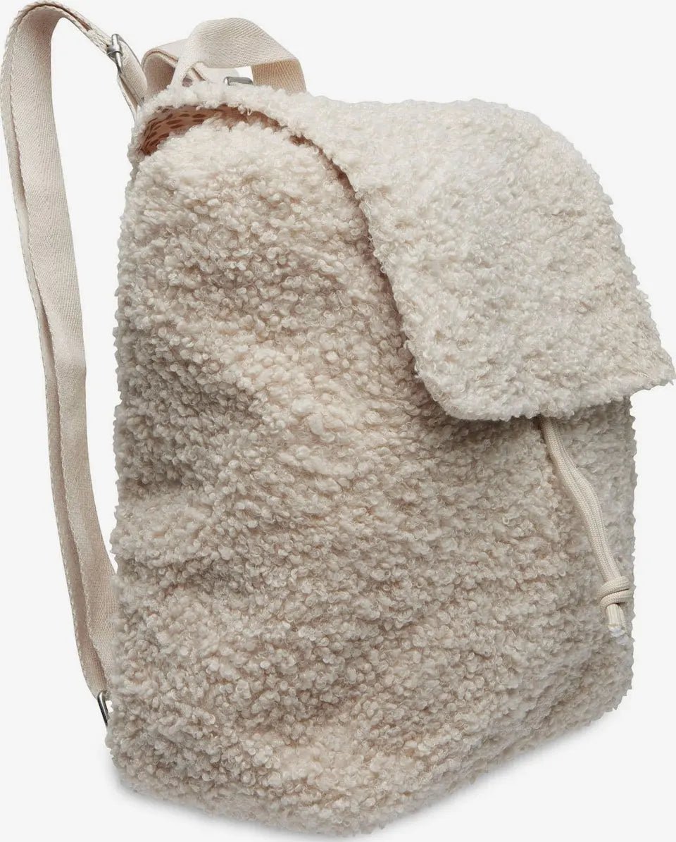 Bestickter Kinder Rucksack mit Namen – Kuscheliger Teddy Rucksack personalisiert - KittySweetCrochet