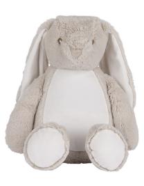 Personalisierter Kuschelhase mit Geburtsdaten – besticktes Baby Geschenk zur Geburt - KittySweetCrochet