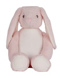 Personalisierter Kuschelhase mit Geburtsdaten – besticktes Baby Geschenk zur Geburt - KittySweetCrochet