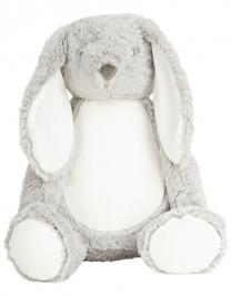 Personalisierter Kuschelhase mit Geburtsdaten – besticktes Baby Geschenk zur Geburt - KittySweetCrochet